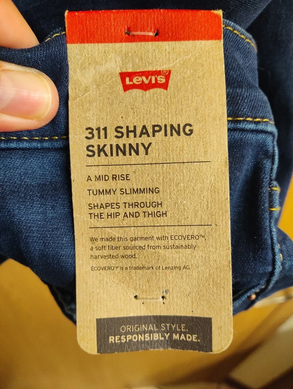 Levi's Dark Blue Skinny Jeans